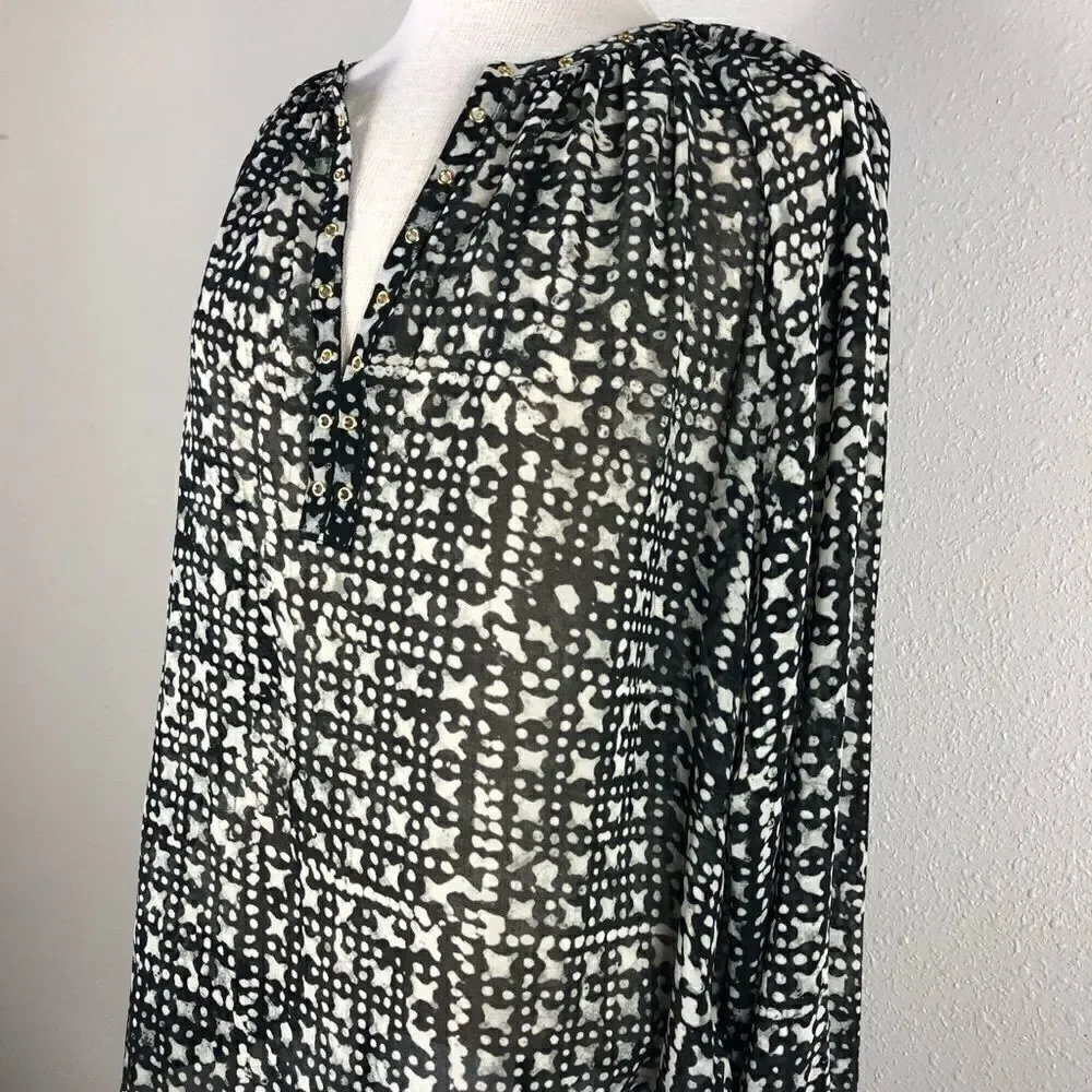 Michael Kors Blouse Top Size M
